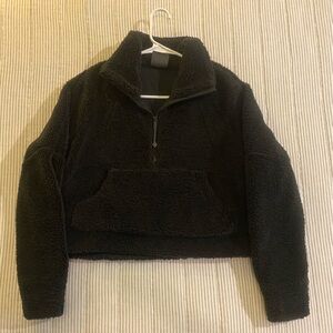 Lululemon Black Sherpa Scuba XS/S
